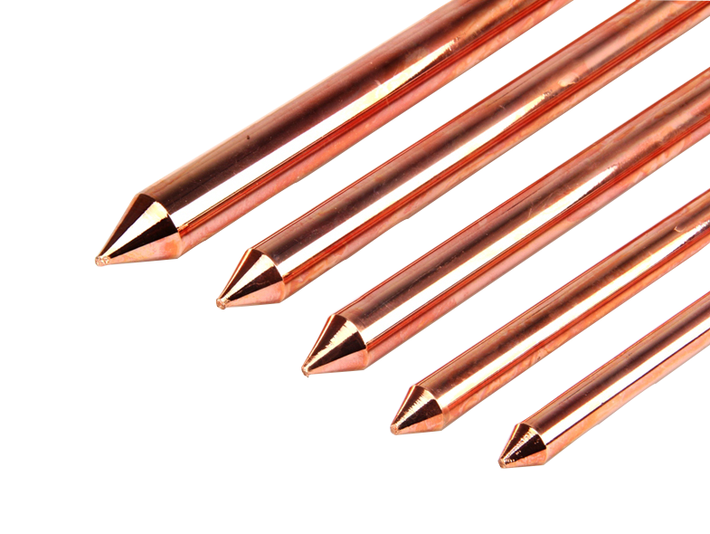 Pure Copper Earth Rods (Unthreaded)