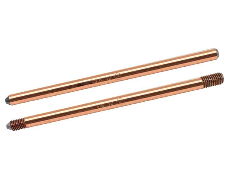 Copper Bonded Earth Rod (Un-Thread)